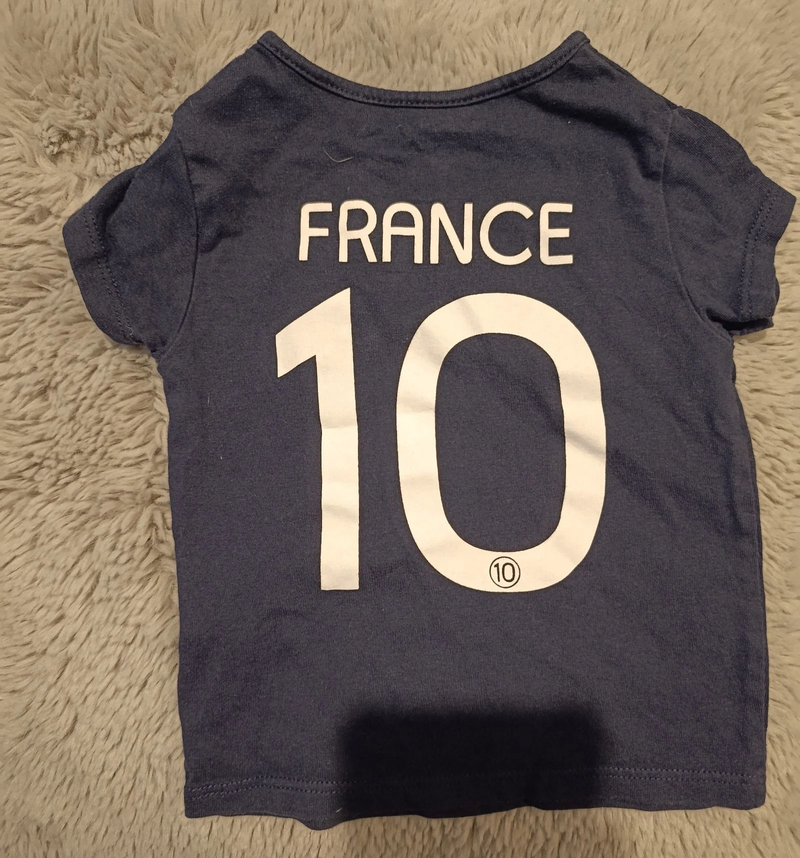 Kiabi brand t-shirt "France n°10" in size 6 months – photo 3